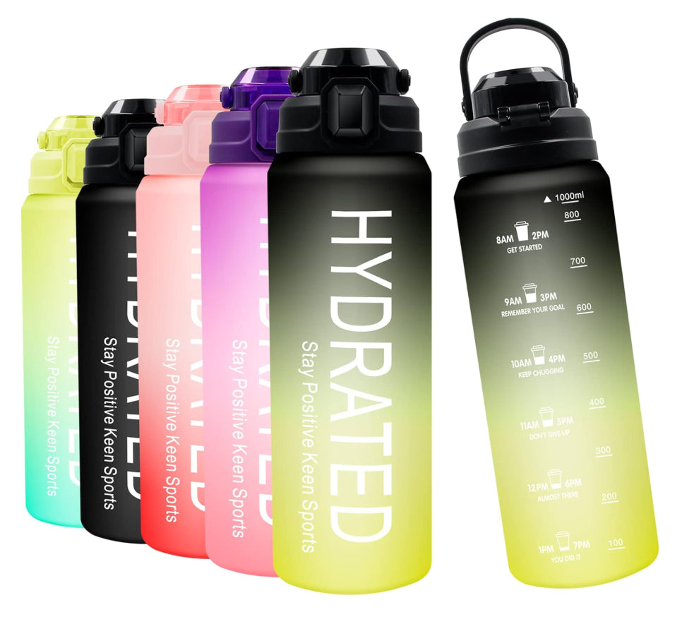 Sports Water Bottle 1-2 Litre,Motivati