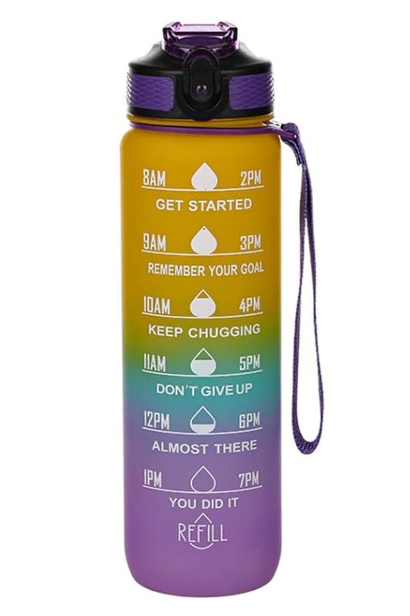 Sports Water Bottle 1-2 Litre,Motivati