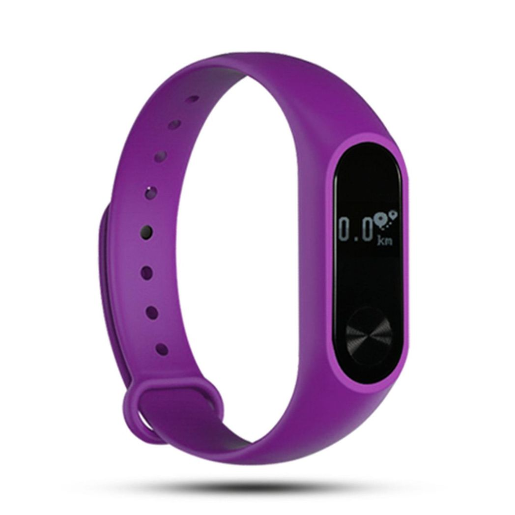 Aquarius AQ112 Fitness Tracker with Heart Rate & Activity Monitor – Purple