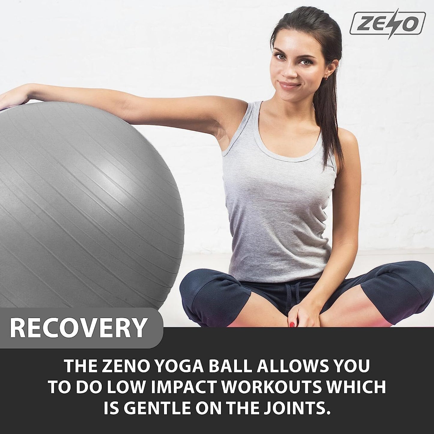 EXERCISE GYM BALL SWISS PILATES YOGA CORE TRAINING PREGNANCY BIRTHING ANTI-BURST