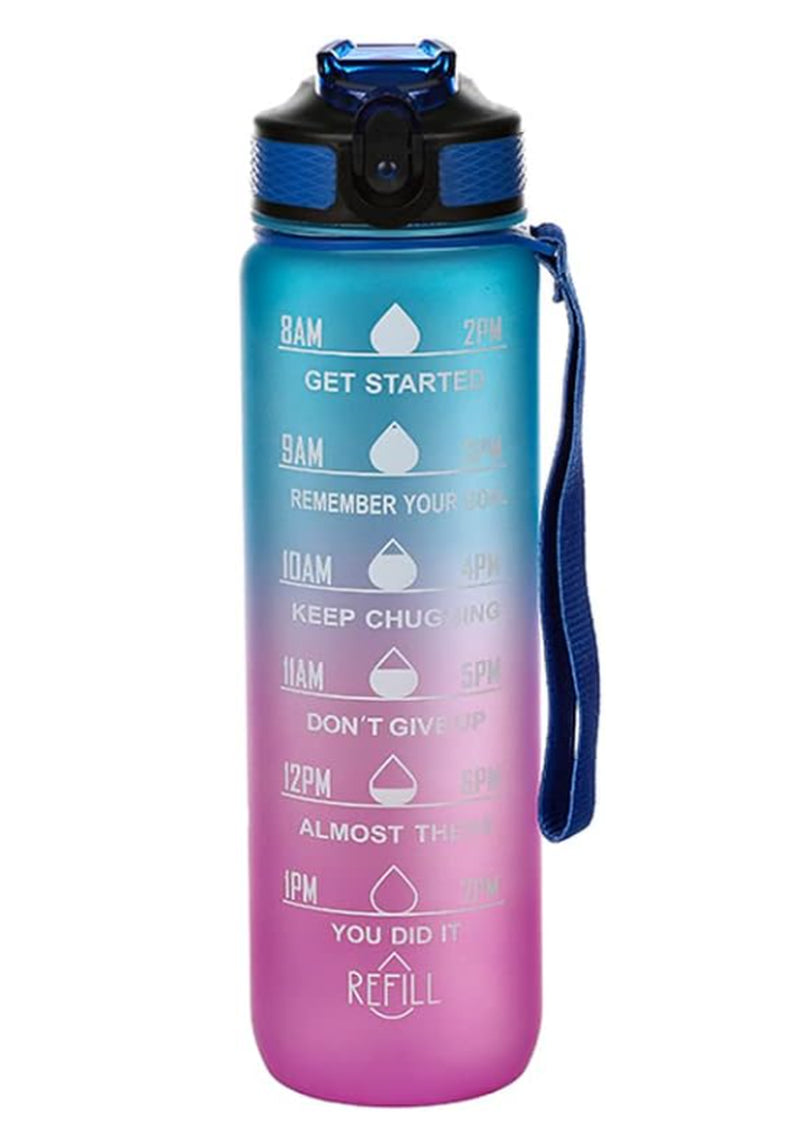 Sports Water Bottle 1-2 Litre,Motivati