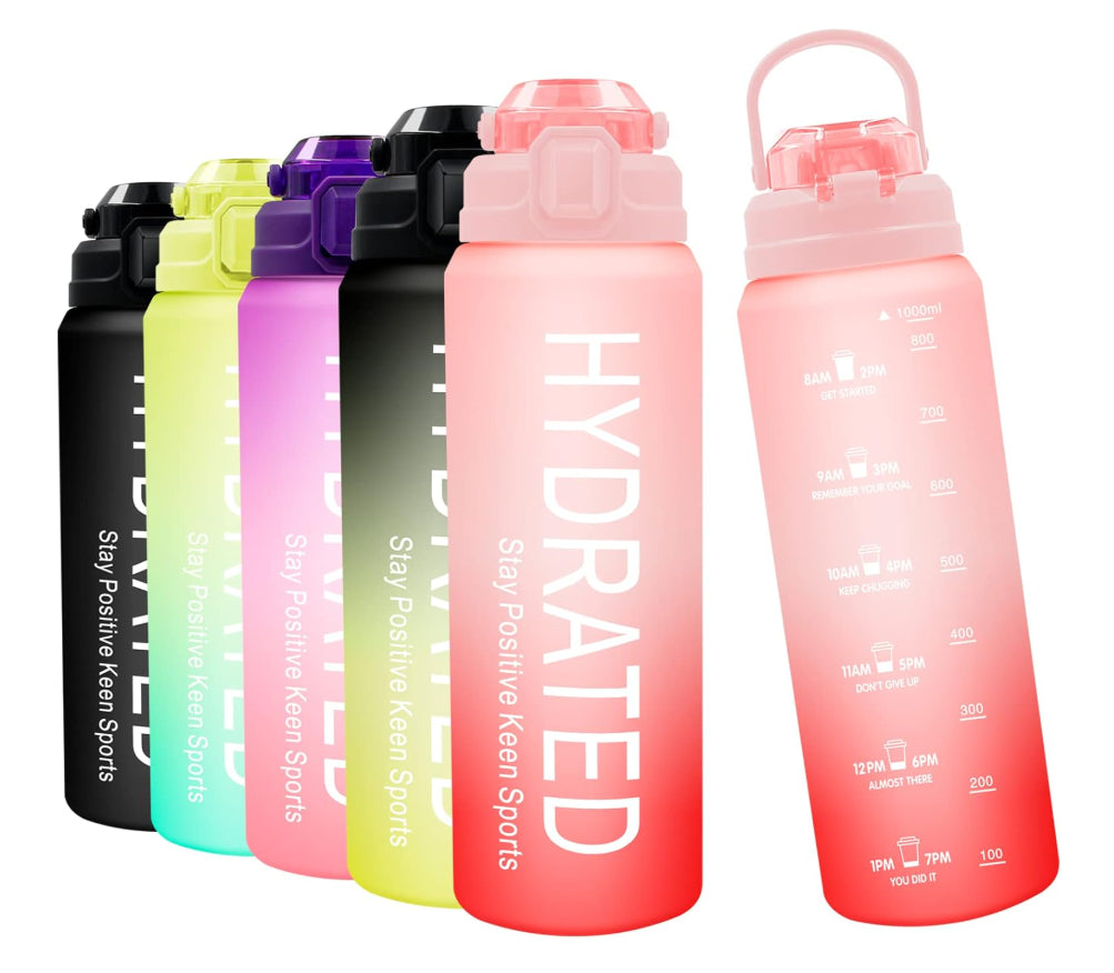 Sports Water Bottle 1-2 Litre,Motivati