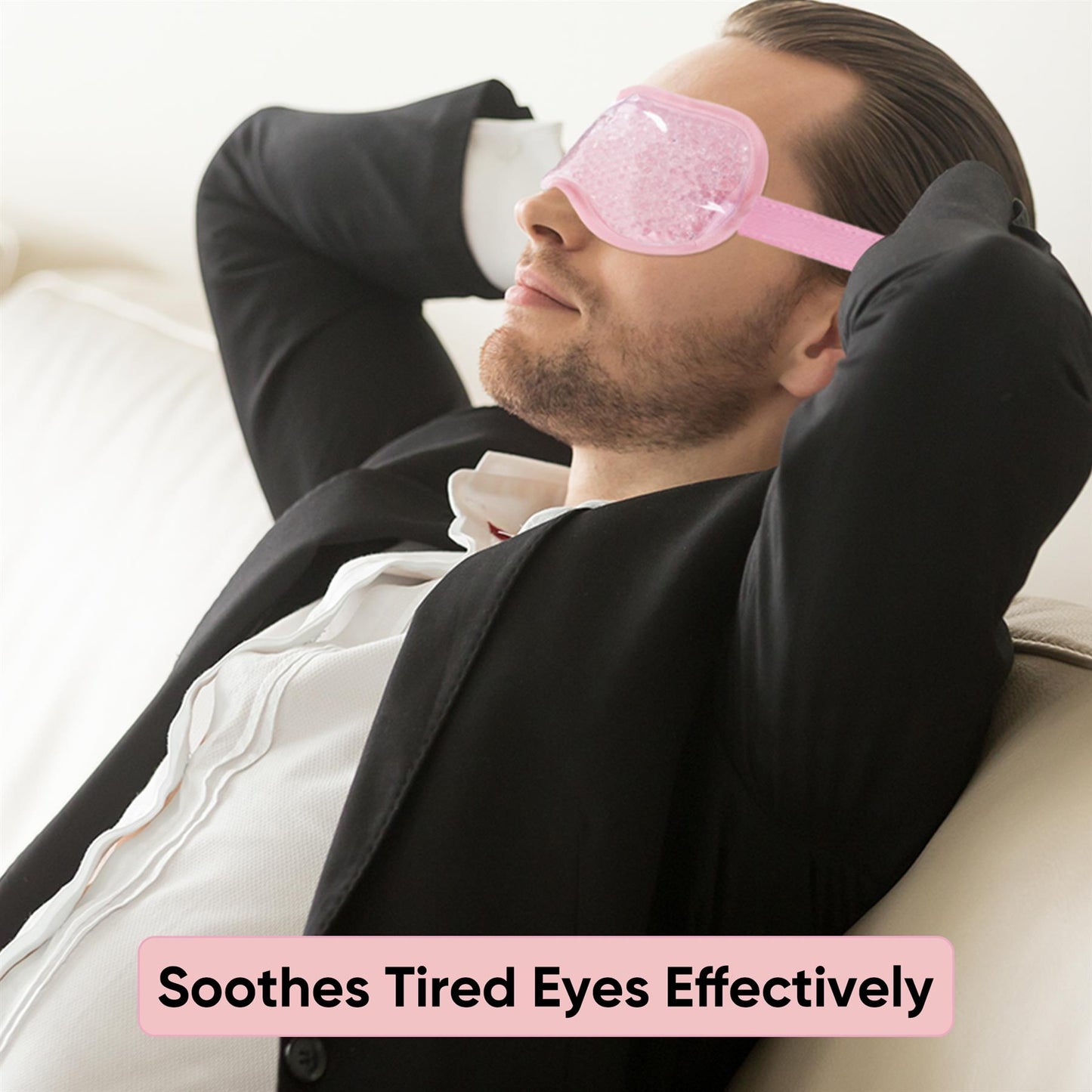 Gel Eye Mask Pink AS-05053