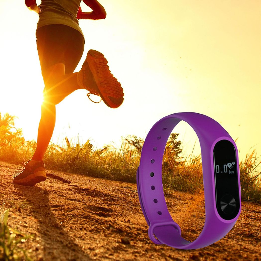 Aquarius AQ112 Fitness Tracker with Heart Rate & Activity Monitor – Purple