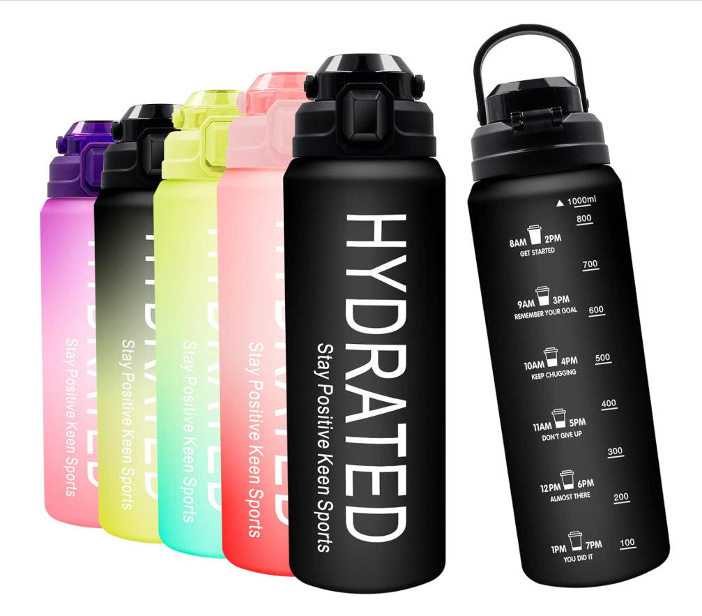 Sports Water Bottle 1-2 Litre,Motivati