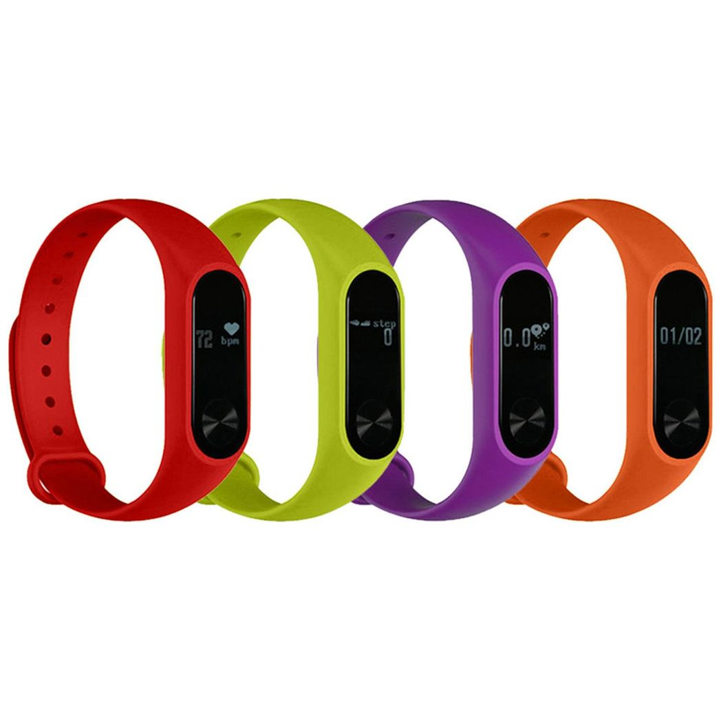Aquarius AQ112 Fitness Tracker – Red | Heart Rate & Activity Monitor | OLED Screen | 15-Day Battery