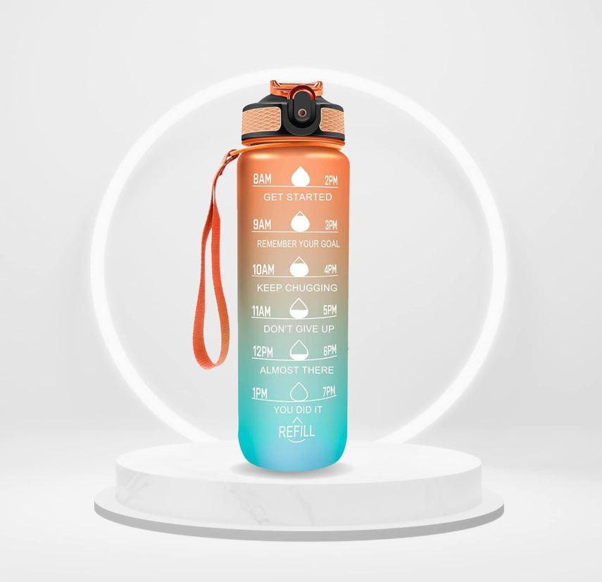 Sports Water Bottle 1-2 Litre,Motivati