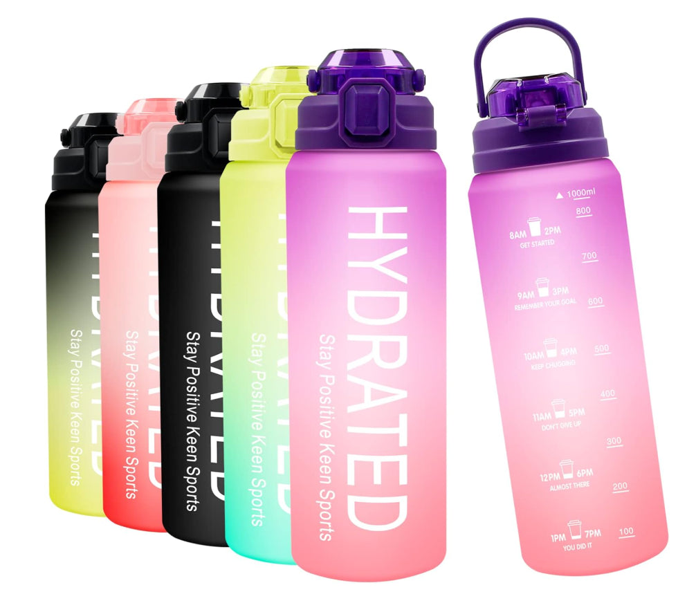 Sports Water Bottle 1-2 Litre,Motivati