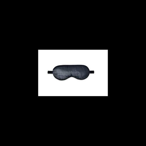 SILK SLEEP MASK (22MM) 20X10 BLACK