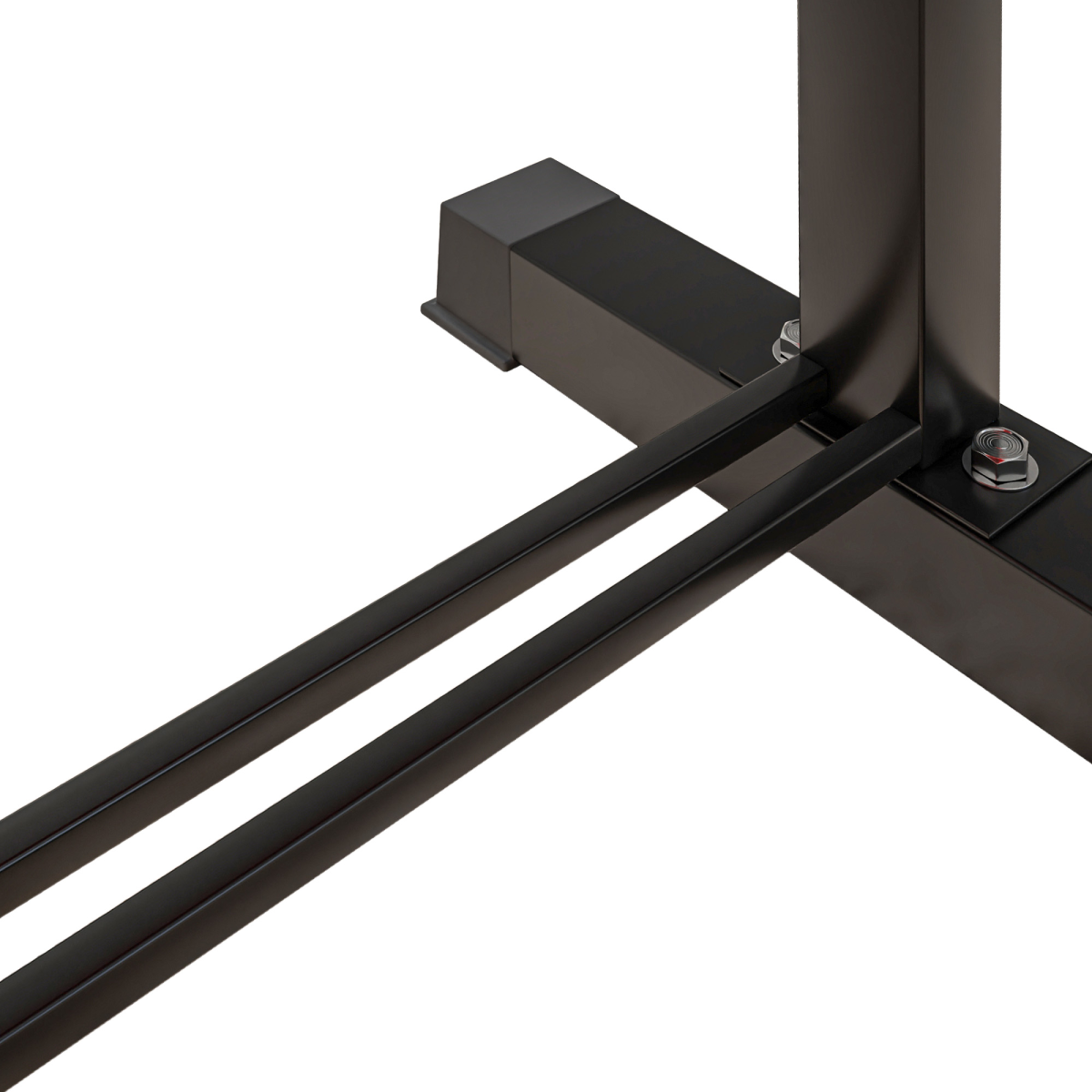 SPORTNOW Flat Weight Bench with Dumbbell Rack, 300KG Weight Capacity