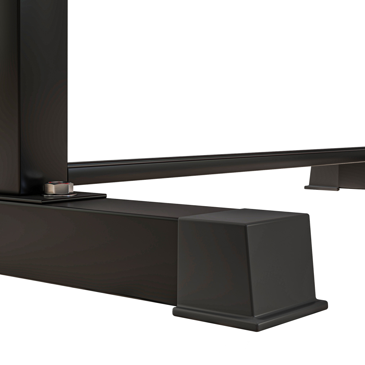 SPORTNOW Flat Weight Bench with Dumbbell Rack, 300KG Weight Capacity