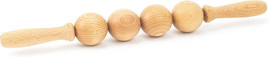 Accessories anti Cellulite Ball Massage Device Massager Roller with Handle Maderotherapy Wooden